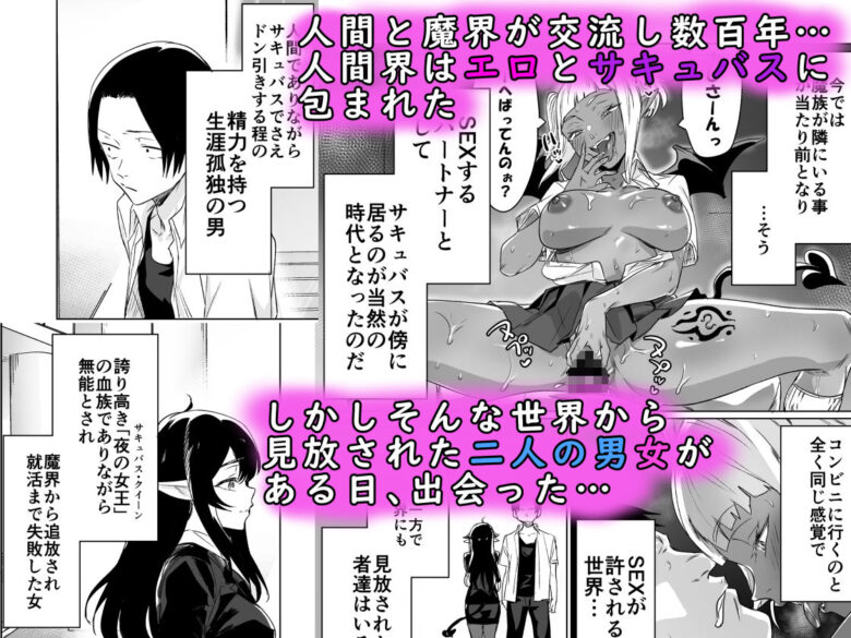 就活失敗したサキュバスさんを拾いました 1枚目