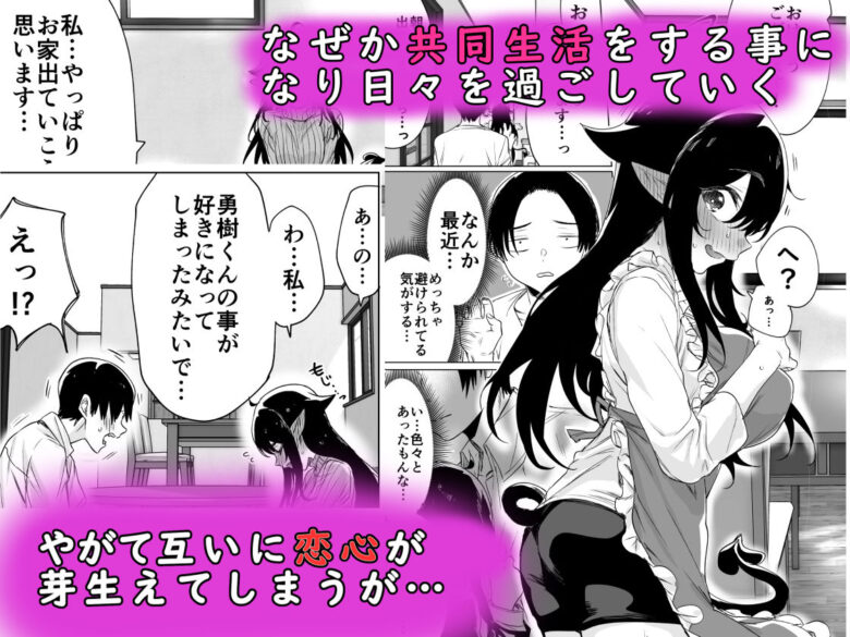 就活失敗したサキュバスさんを拾いました 2枚目