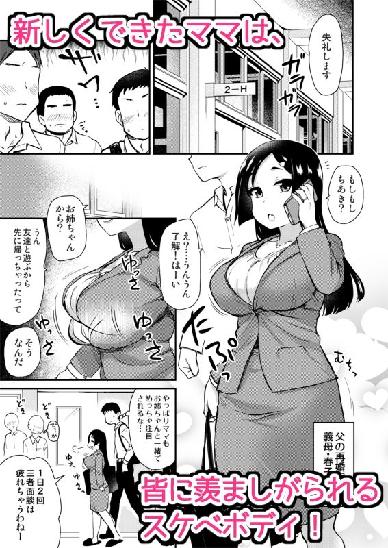 新しくできたママがエロすぎる日常。 1枚目