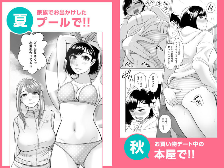 妻と連れ子が同じ人(俺)を好きになるのは遺伝子的に当然!?その2 4枚目