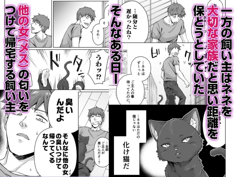 うちのヤンデレな飼い猫ちゃんにメチャクチャに搾られちゃう話 2枚目