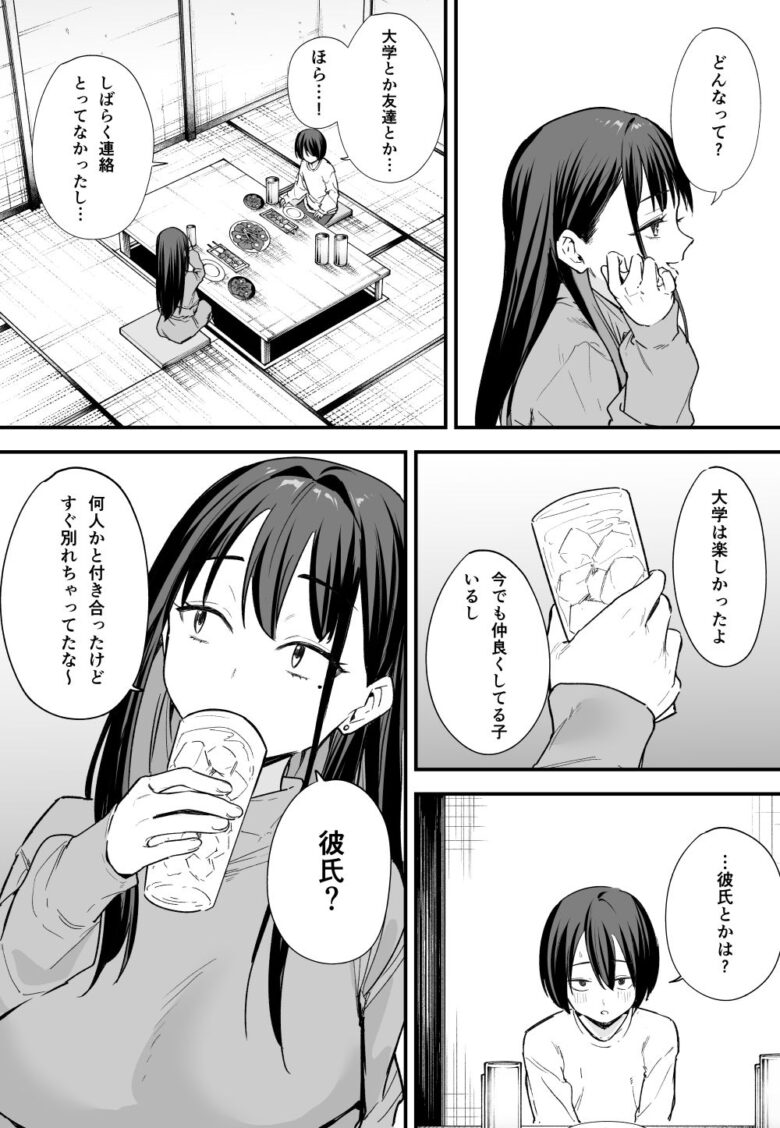 巨乳の友達と付き合うまでの話 後編 2枚目