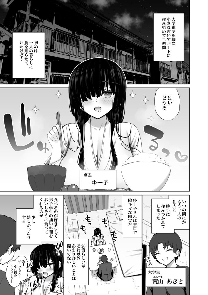 勝手に住みついてる陰キャ幽霊のカラダを好き勝手する話2 6枚目